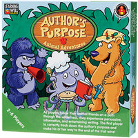 Author's Purpose: Animal Adventure Game Green Level (5.0-6.5)