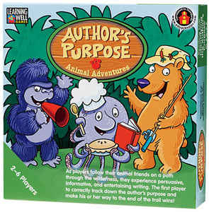 Author's Purpose: Animal Adventure Game Green Level (5.0-6.5)