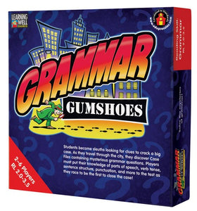 Grammar Gumshoes Red Level Game 2.0-3.5