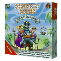 Context Clues: Pirate Treasure Game Red Level