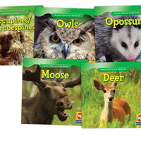 Animals That Live in the Forest Bilingual Book Set