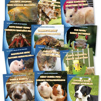 Pet Corner / Rincn de las mascotas Bilingual Hardcover Book Set of 9*